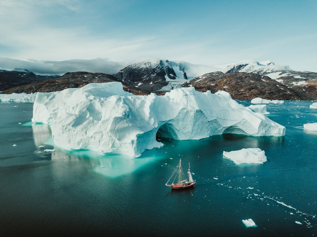 093 greenland aurora artica sailing expedition - Reiseblog Grönland
