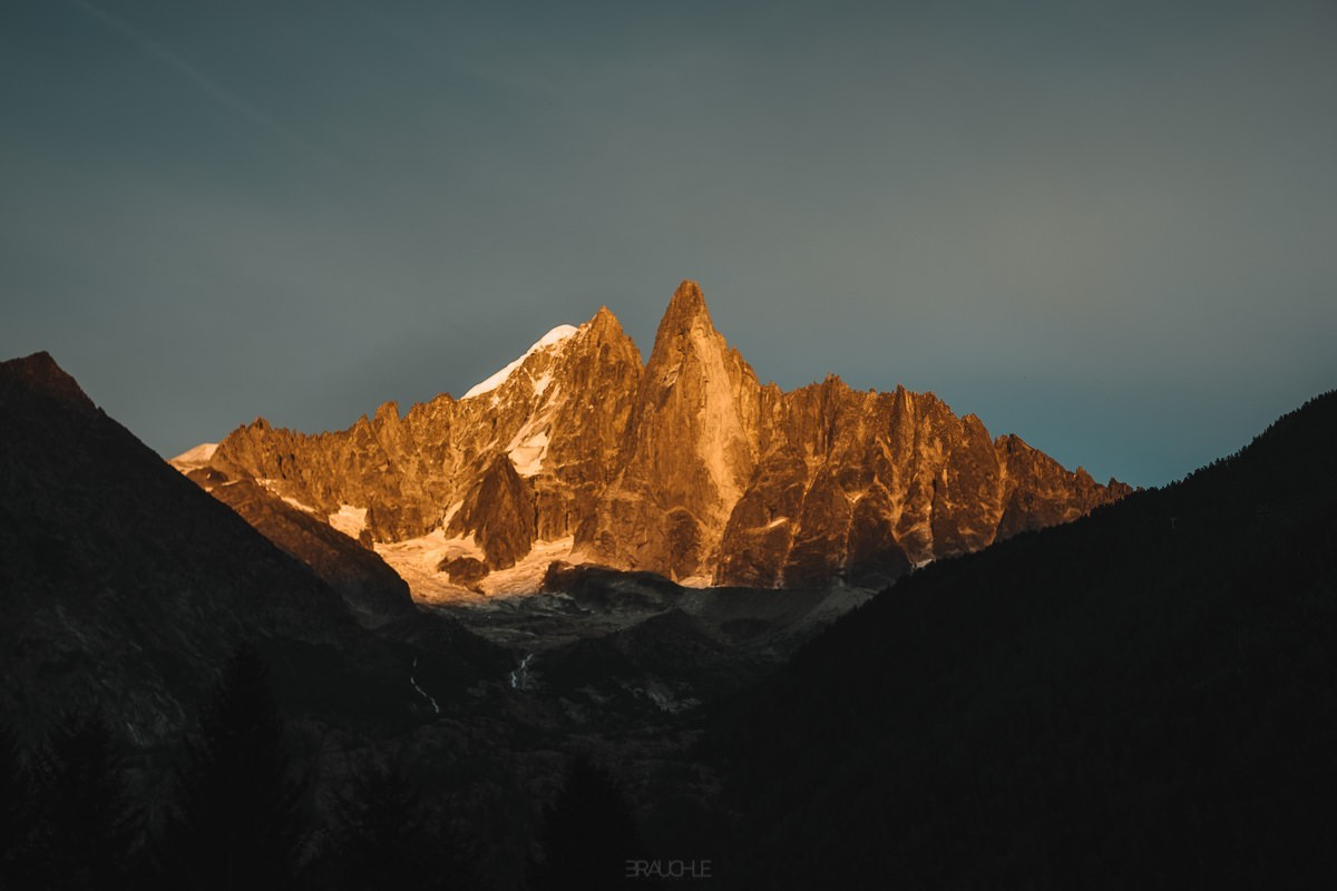 milkyway mont blanc chamonix 0002 - Sonnenuntergang & Milchstraße am Mont Blanc
