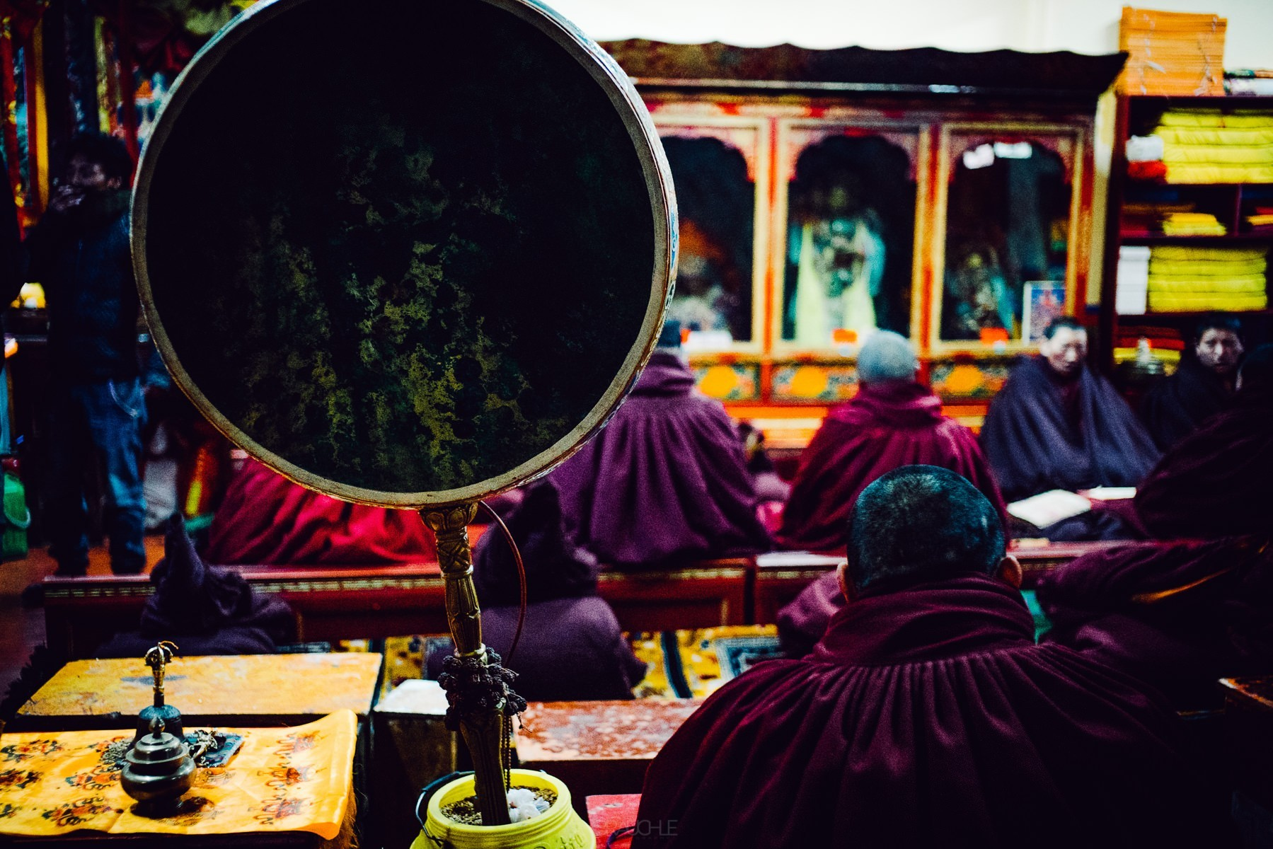 tibet terdung lhasa barkhor square 0001 - Terdom Kloster & Lhasa