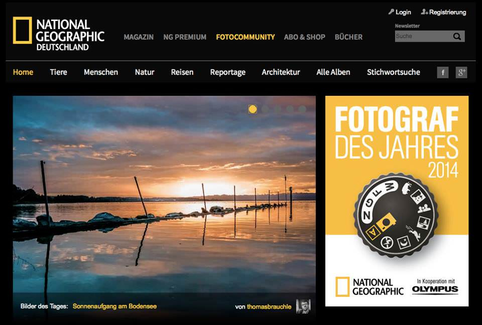 natgeo bilddestages2 - National Geographic Bild des Tages - Sonnenaufgang am Bodensee